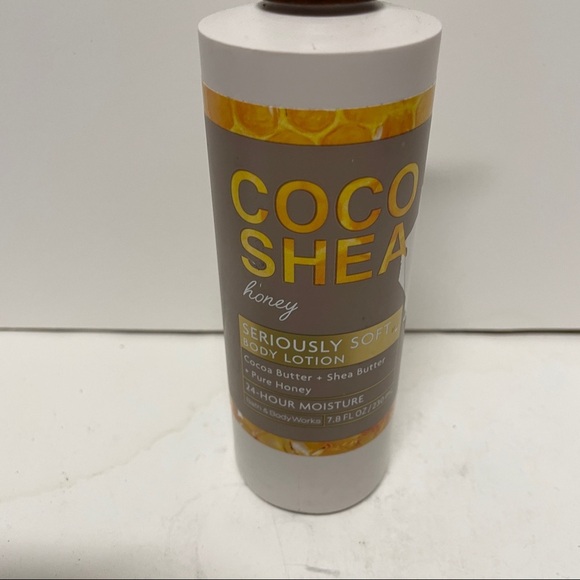 Bath & Body Works Coco Shea Honey Seriously Soft Body Lotion 7.8 OZ HTF - Picture 2 of 4